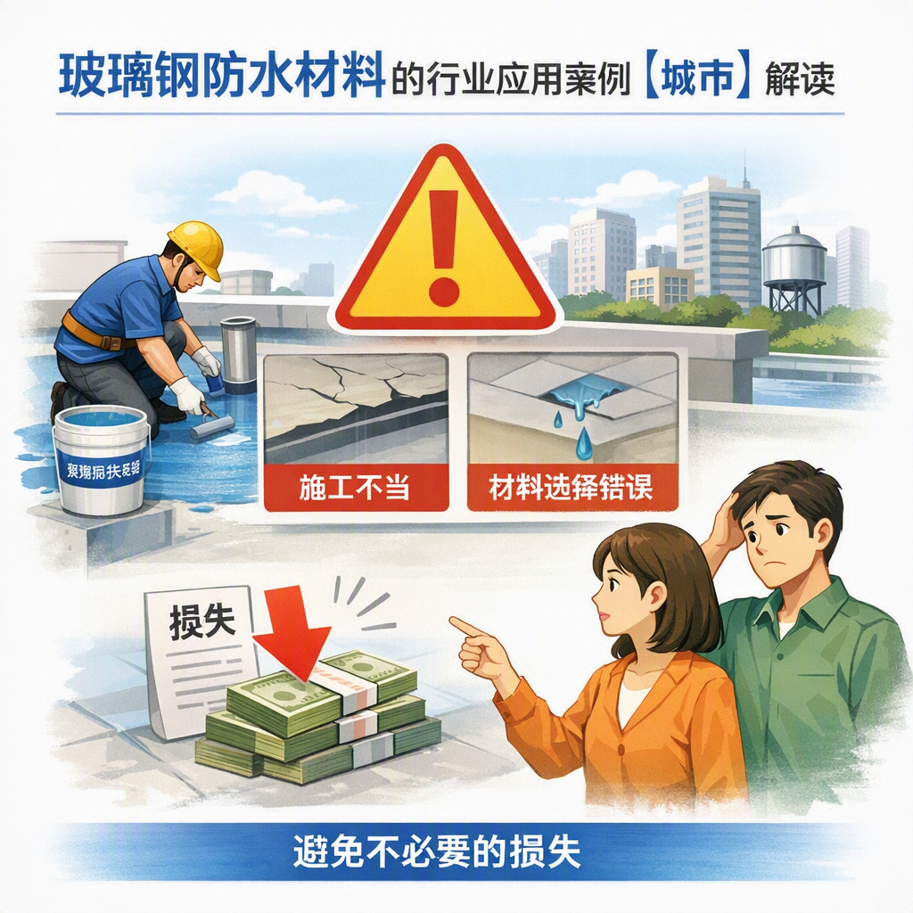 玻璃钢防水材料的行业应用案例,六安解读