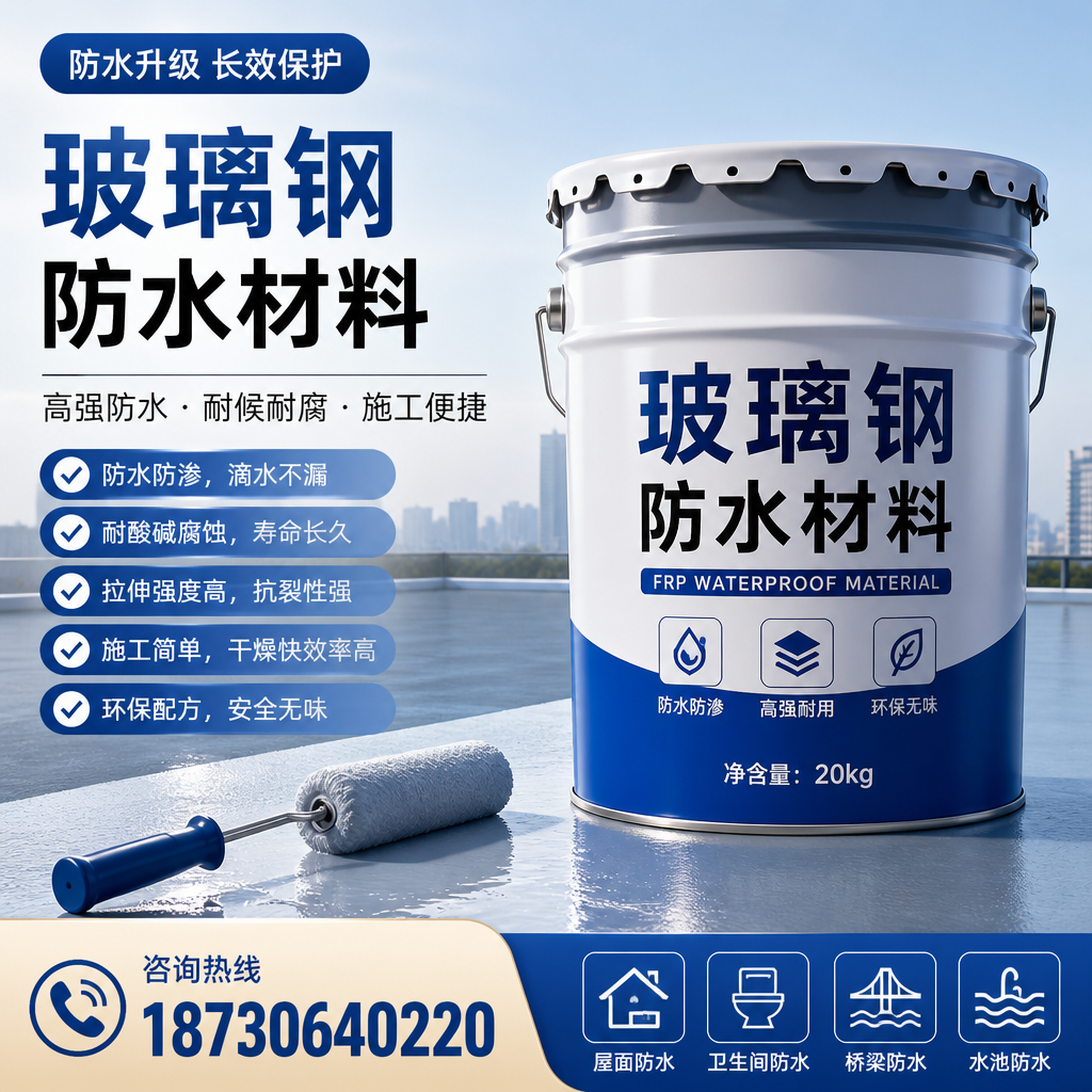 专家解析：玻璃钢防水材料的市场前景分析在 六安